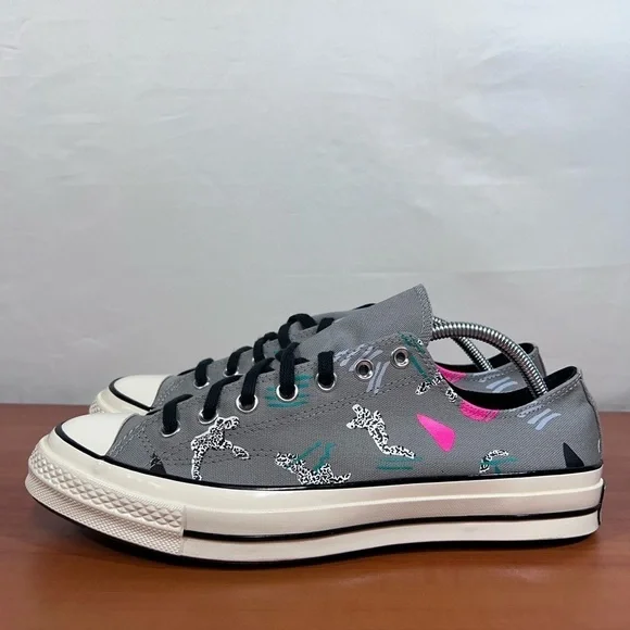 Converse NEW Chuck Taylor 70 Ox Dolphin Gray Unisex Shoe Size 10.5 or 12.5 - Picture 4 of 8